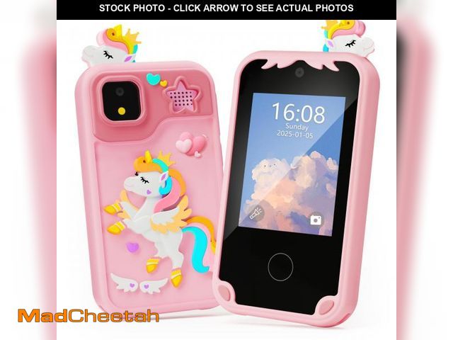 Lot 74-12116789 - Kids Phone for Girl Toys, Kids Camera Toy Smart Phone Birthday Gifts Toddler Ages 2, 3, 5, 7, 8, 10 ...