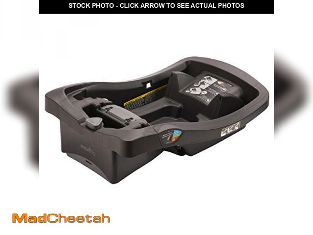 Lot 74-12098189 - Evenflo LiteMax Infant Car Seat Base, Easy to Install, Versatile and Convenient, Meets All Federal S...