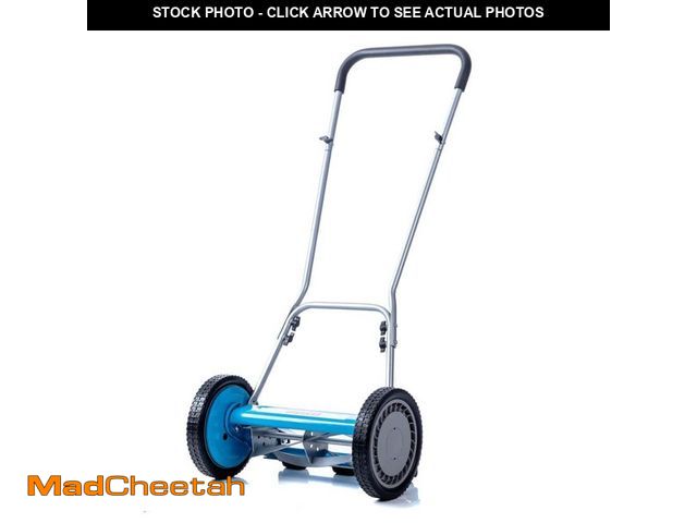 Lot 74-14467644 - American Lawn Mower Company 14 in. 5-Blade Manual Walk Behind Push Reel Lawn Mower 2205-14 - UNUSED