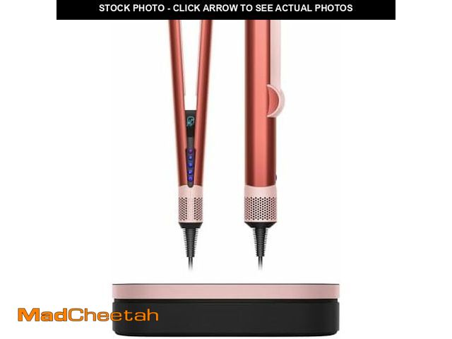 Lot 74-11045403 - Dyson Special Edition Airstraitâ¢ Straightener in Strawberry Bronze and Blush Pink - UNUSED