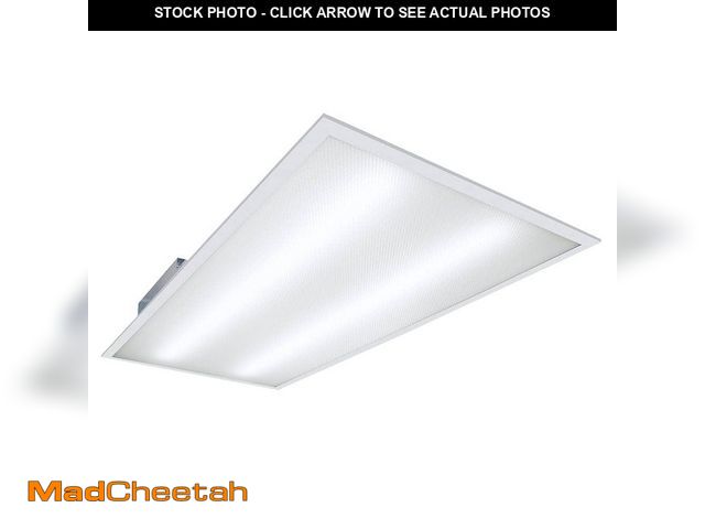 Lot 74-12551113 - GPT Series 2 x 4 ft. 5000 Lumens Integrated LED General Prismatic LED Panel 4000K - USED