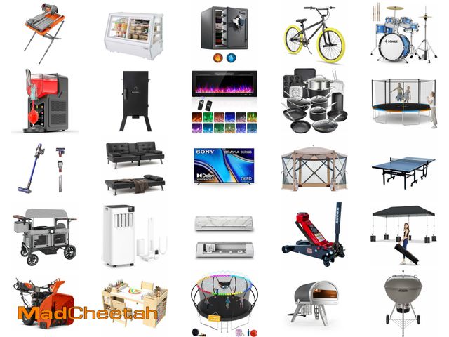 MadCheetah Holland - Overstock, Returns - Baby, Home, Tools & Home Improvement, Furniture, Health & Beauty, Electronics, Kitchen, Computers, Toys, Sports and More! - January 27, 2026