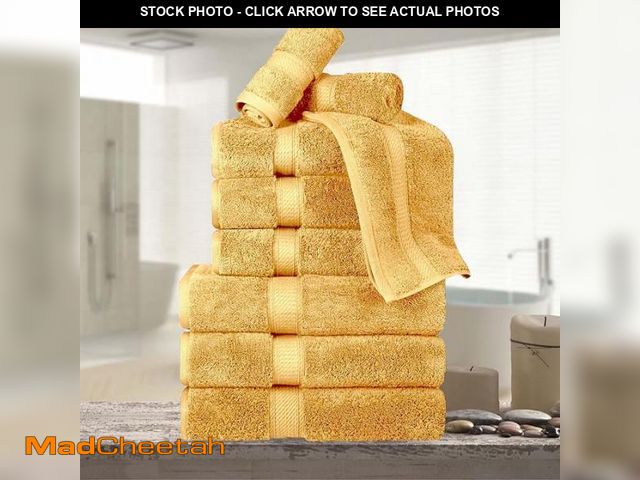 Lot 74-12332176 - Superior Egyptian Cotton Pile Hand Towel Set of 4, Ultra Soft Luxury Towels, Thick Plush Essentials,...