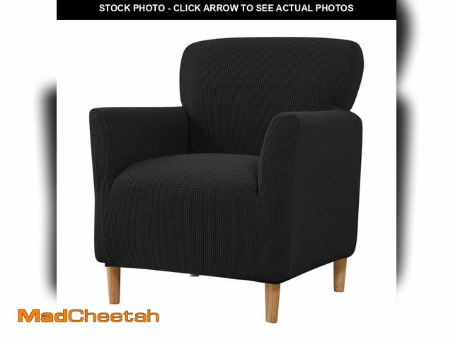Lot 74-13960021 - Elehealthy Stretch Chair Covers Banquet Armchair Slipcovers Knitted Armchair Sofa Covers Chair Slipc...