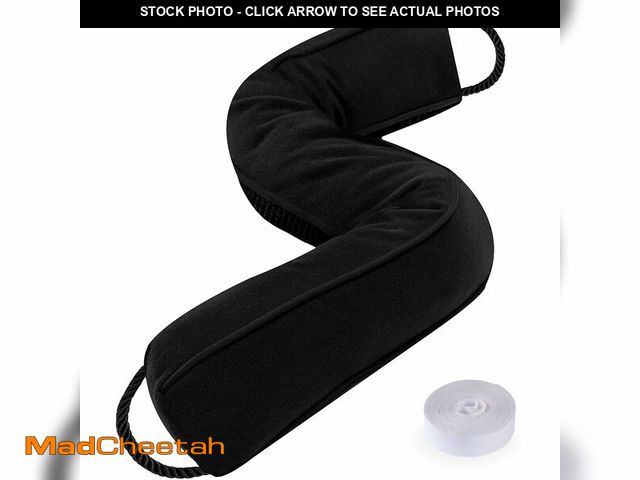 Lot 74-13630489 - Sunolga Door Draft Stopper Blocks Hot and Cold Air with Removable Washable Cover for Bottom of Door,...