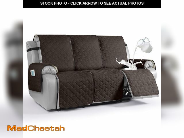 Lot 74-13584284 - VANSOFY Waterproof Recliner Couch Covers, Sofa Covers 1-Piece Washable Reclining Sofa Cover Non-Slip...