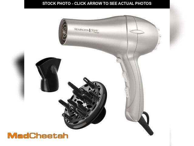 Lot 74-13719148 - Remington Shine Therapy Argan Oil &amp; Keratin Hair Dryer/Blow Dryer - UNUSED