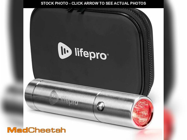 Lot 74-10903332 - LifePro Infrared &amp; Red Light Therapy for Body Joints &amp; Muscles Pain Relief, Portable Red Lig...