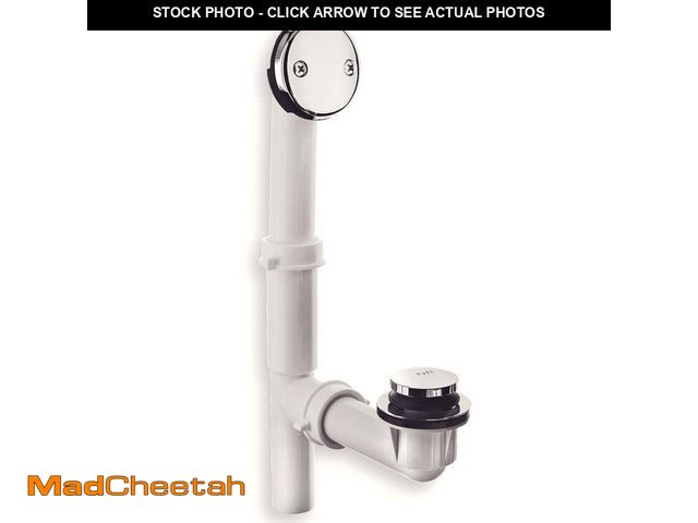 Lot 74-13799644 - DANCO Touch-Toe Tub Drain Kit with Chrome Trim - UNUSED