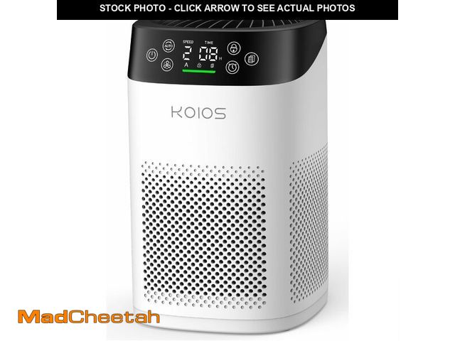 Lot 74-12708974 - Air Purifiers for Bedroom Home, KOIOS H13 True HEPA Air Purifier for Large Room Pet Hair Filter Cove...
