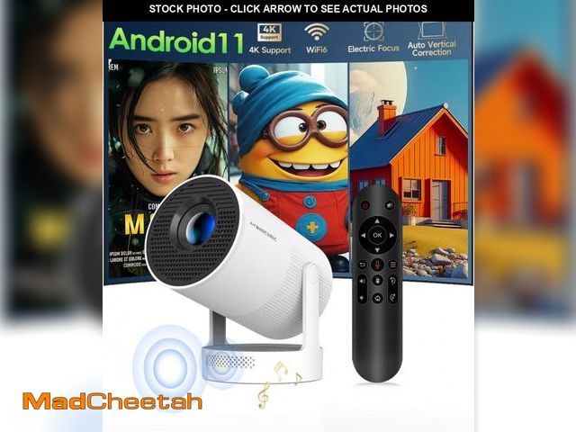 Lot 74-11904862 - ÃÂ£Ã¢âÂ¬ÃÂElectric FocusÃÂ£Ã¢âÂ¬Ã¢â¬ËMagcubic Mini Projector 4K Support, Portable Projecto...