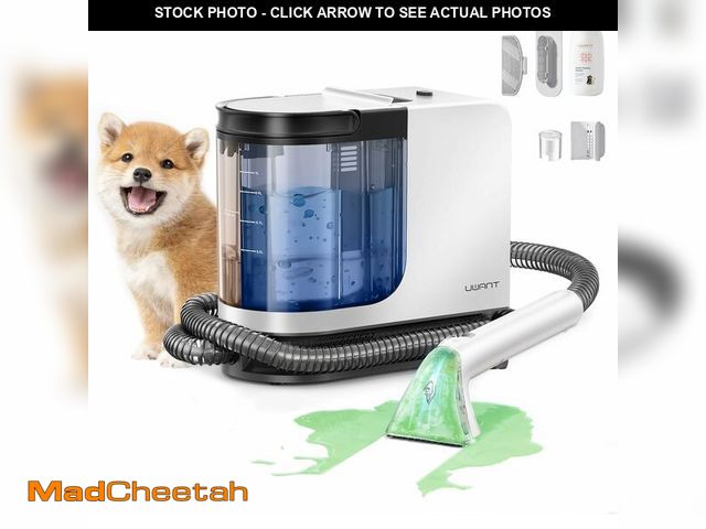 Lot 74-13641706 - Uwant Carpet Cleaner Machine 18Kpa Powerful Suction, Portable Carpet Cleaner for Pet Stains with Cle...