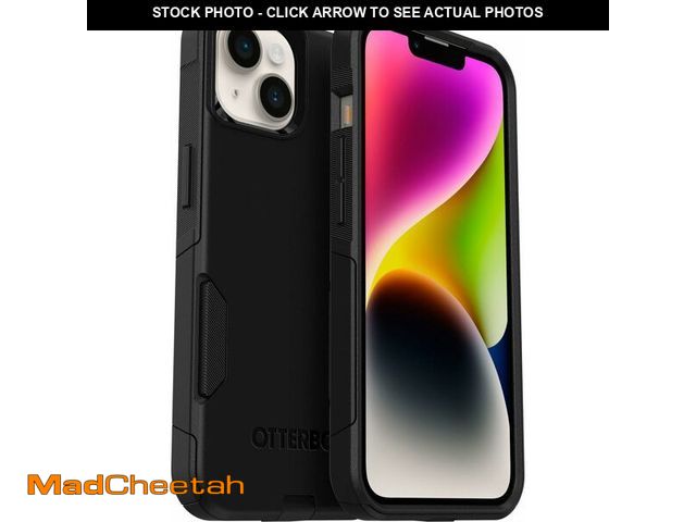 Lot 74-12715680 - OtterBox iPhone 14 &amp; iPhone 13 (Only) - Commuter Series Case - Black - Slim &amp; Tough - Pocket...