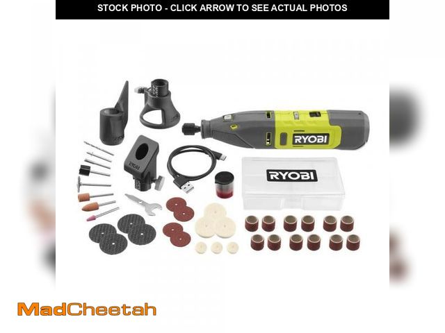 Lot 74-12142912 - RYOBI 12V Cordless Rotary Tool Kit - UNUSED