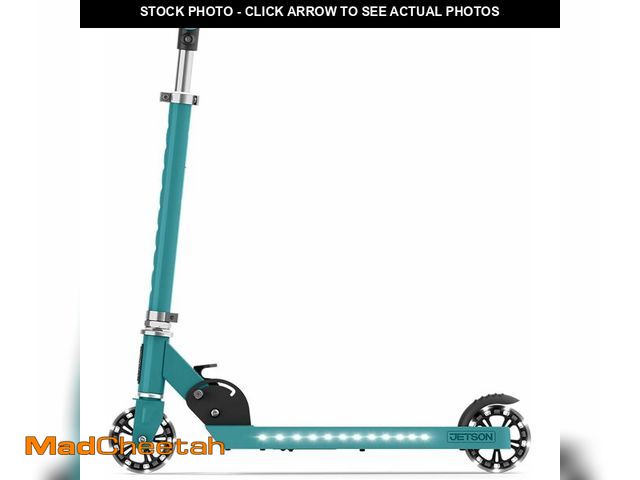 Lot 74-14305669 - (MISSING HARDWARE) Jetson Jupiter 2.0 2-Wheel Light-Up Kick Scooter, Foldable Scooter for Kids with ...