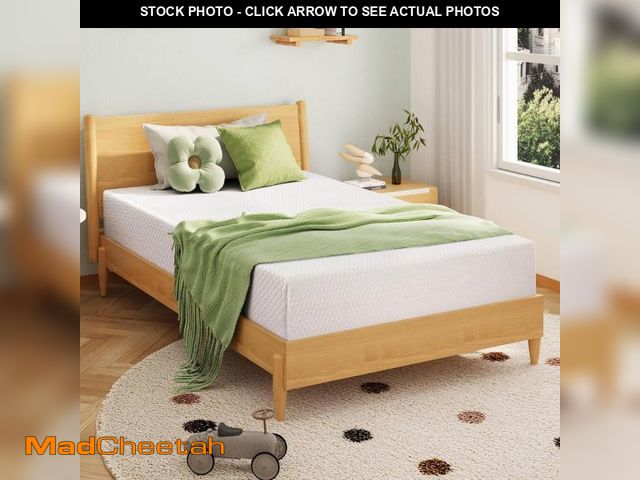 Lot 74-12510139 - EGOHOME 6 Inch Full Size Mattress for Kids, Memory Foam Mattress with Cooling Green Tea Gel, Relieve...