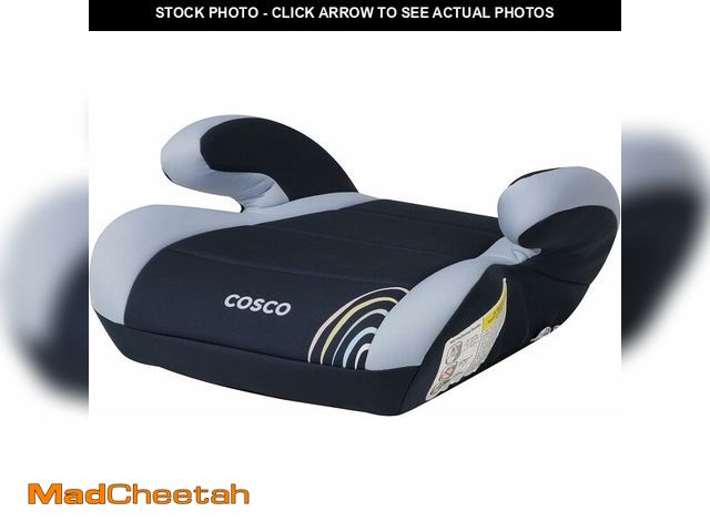 Lot 74-13041233 - Cosco Topside Backless Booster Car Seat, Lightweight Booster Seats for Cars 40-100 lbs, Backless Boo...