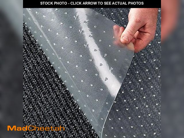 Lot 74-12157574 - Zimtown Home Office Chair Mat for Carpet Floor Protection Under Executive Computer Desk - UNUSED
