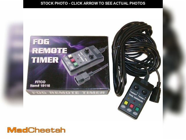 Lot 74-12893524 - Home Accents Holiday Fog Timer - UNUSED