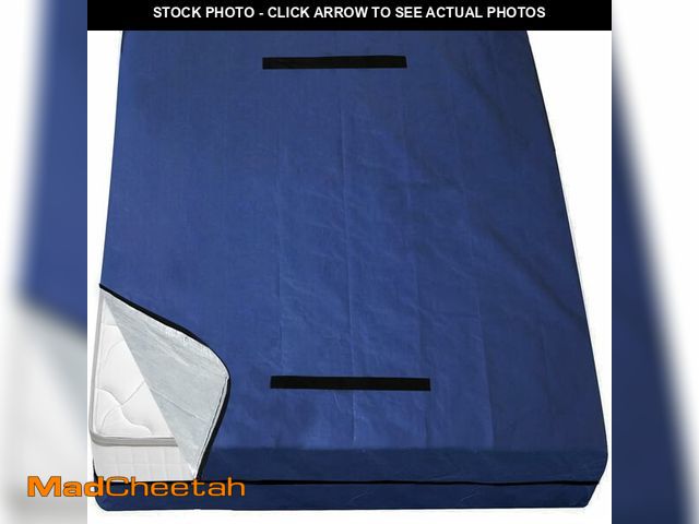 Lot 74-14351399 - Coldwind Mattress Bags for Moving and Storage,Waterproof Mattress Cover for Moving with Heavy Duty H...