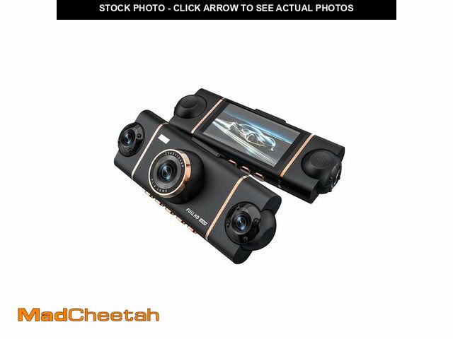 Lot 74-13451252 - 4 Channel 360ÃâÃÂ° Dash Cam Front Rear Inside &amp; Left RightIncludes 64GB SD Card - UNUSED