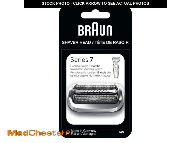 Lot 74-12304423 - Braun Series 7 Electric Shaver Replacement Head, Easily Attach Your Shaver Head for a Shave as effic...
