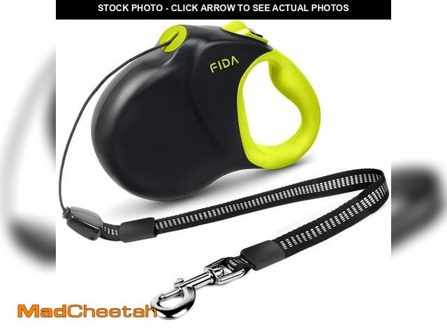 Lot 74-12114509 - Fida 30ft Upgraded Retractable Dog Leash, Heavy Duty Pet Walking Leash for Medium/Large Breed up to ...