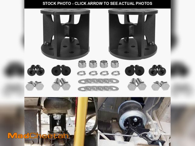Lot 74-12432084 - 52440 Air Spring Spacers 4Ã¢â¬Â Lift Spacers Straight Compatible with Most Air Spring Lift Kits - ...