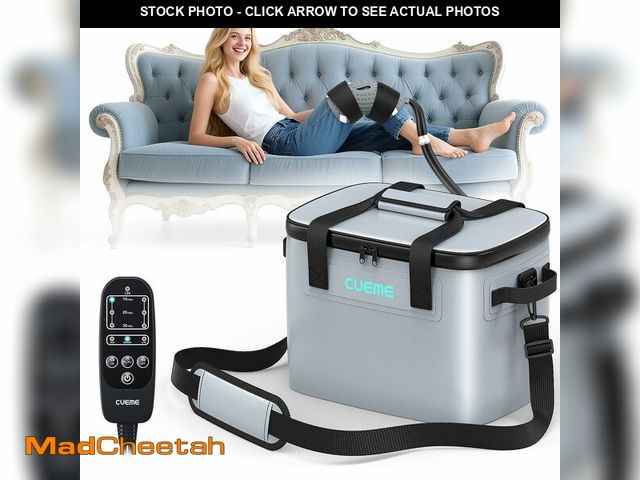 Lot 74-13364484 - CUEME Cold Therapy Machine with Programmable Timer Ice Machine for Knee After Surgery Knee Replaceme...