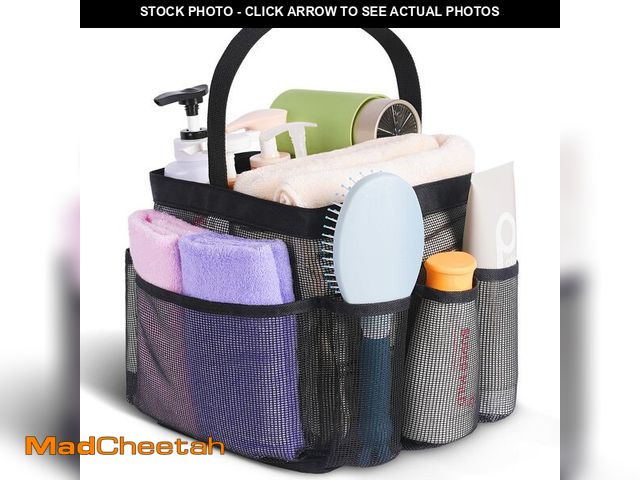 Lot 74-14266832 - EUDELE Mesh Shower Caddy Portable for College Dorm Room Essentials, Shower Caddy Dorm with 8-Pocket ...