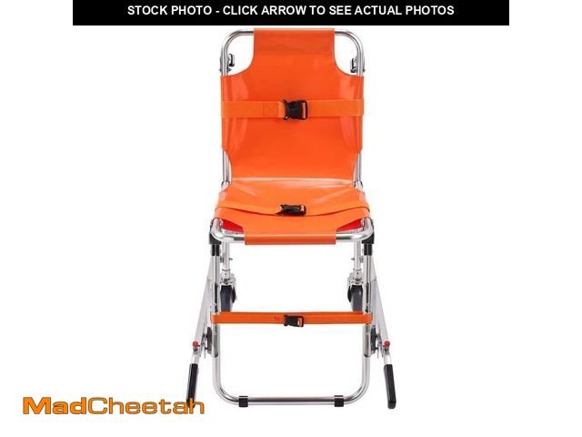 Lot 74-13269584 - SVOPES EMS Stair Chair, 350 lbs. Load Capacity. Foldable Aluminum, Stair Climbing. Hand Truck for El...