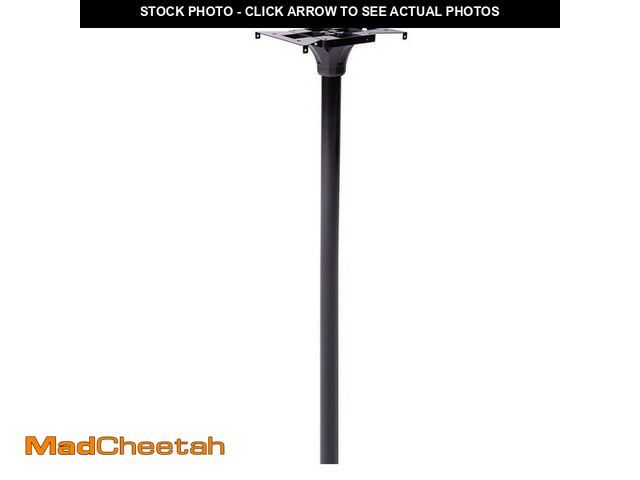 Lot 74-12783372 - Architectural Mailboxes Coolidge 2 in. Dia In-Ground Steel Mailbox Post Black - UNUSED