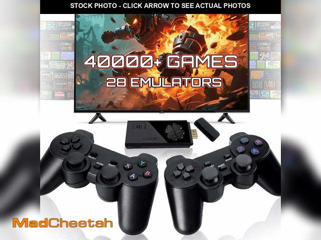 Lot 74-13573982 - Retro Gaming Console, Classic Video Games with HDMI, Built-in 28 Emulators, 40000+ Games - Plug &amp...