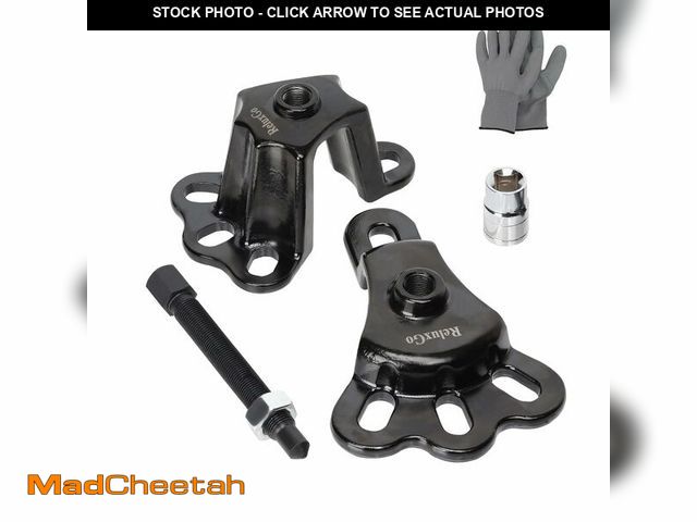 Lot 74-14431149 - ReluxGo Front Wheel Hub Puller Bearing Removal Tool for 3-3/4 to 4-1/2 Inch IDs, Rear Axle Puller Se...