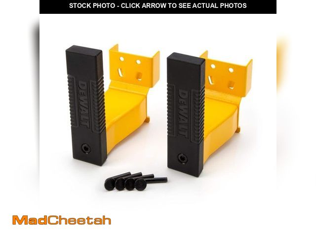 Lot 74-14389821 - DEWALT Cord Minder Bracket Set for DXST Industrial Storage Racks (2-Piece) - UNUSED