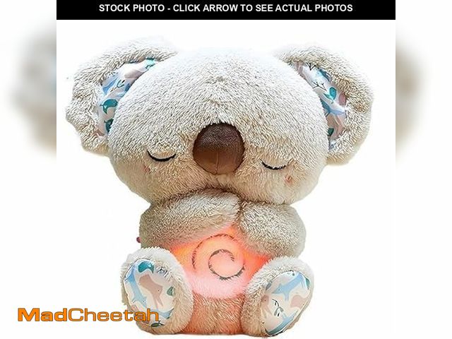 Lot 74-14045022 - Anxiety Relief Stuffed Animals Koala, Breathing Stuffed Animal with Soothing Music &amp; Light, Anxi...