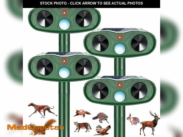 Lot 74-13956924 - 2026 Sonic Fortress Pro Deer Repellent Devices, Racoon Repellent Outdoor Squirrel Fortress Pro IP65 ...