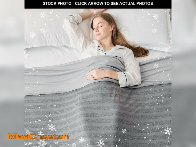 Lot 74-13960051 - EMME Cooling Blankets Queen Size (90"x 90") for Hot Sleepers, Summer Bed Blanket, Thin Light Bedspre...