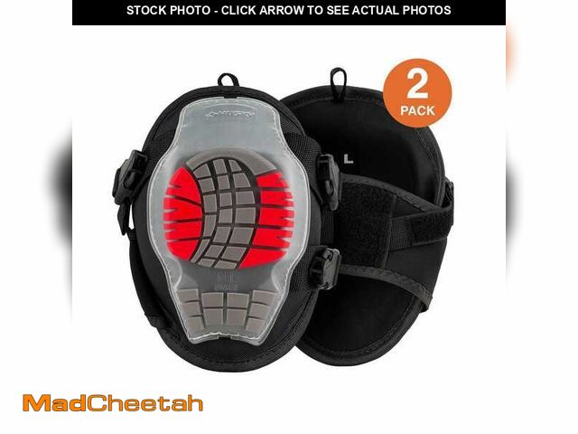 Lot 74-13784514 - Husky Gel Soft Cap Construction Work Knee Pads (2-Pair) - UNUSED