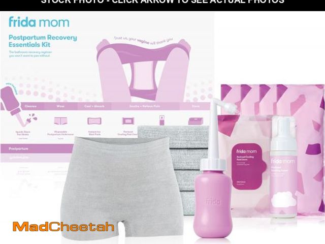 Lot 74-12096175 - Frida Mom 11pc Postpartum Essentials Kit Gift Set, Hospital Bag Must Haves for New Mom, Includes 4 D...