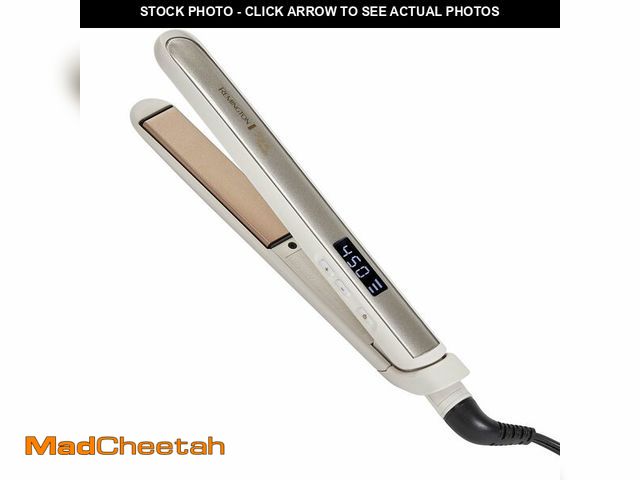 Lot 74-13629427 - Remington Shine Therapy 1 inch Hair Straightener Iron, Flat Iron Infused with Argan Oil &amp; Kerati...