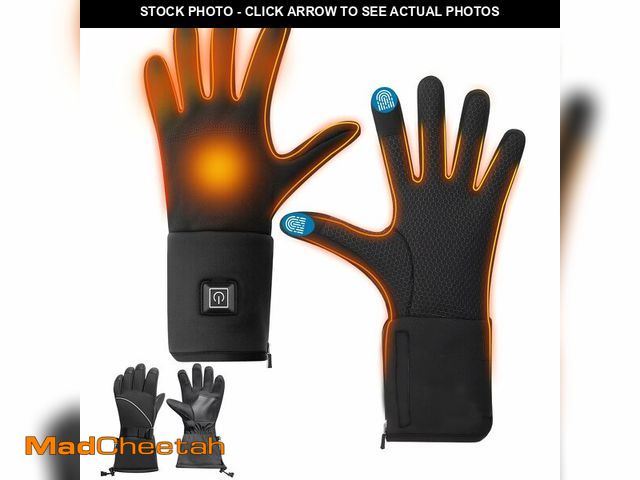 Lot 74-13540925 - BNZ Heated Gloves for Men Women, Rechargeable Heated Gloves for Winter Sports Snow Biking Riding Ski...