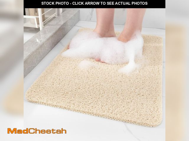 Lot 74-13952839 - Non-Slip Shower Mat Bathtub Mat for Bath Tub,Anti Slip Bath Tub Mat,Floor Mat,Soft PVC Loofah Bathro...