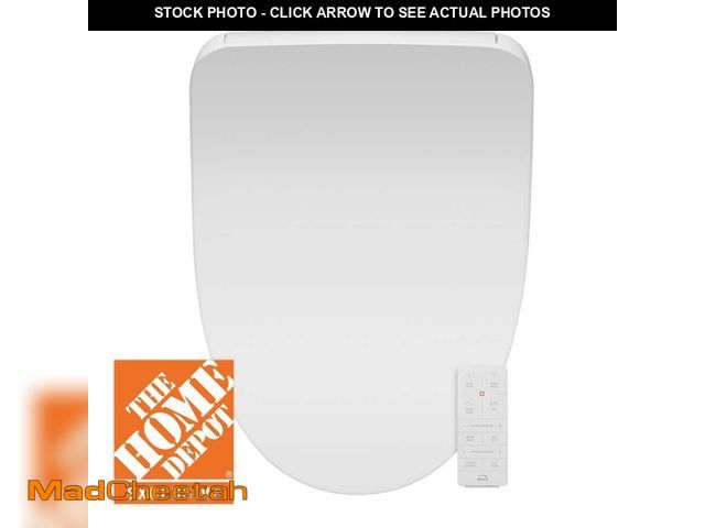 Lot 74-13287264 - BIO BIDET HD-7500 Electric Bidet Seat for Elongated Toilets in White - USED