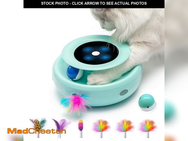 Lot 74-12704420 - ORSDA Cat Toys 2-in-1 Interactive Cat Toys for Indoor Cats, Automatic Cat Toy Balls, Mice Toys Ambus...