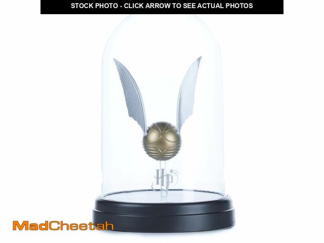 Lot 74-13628650 - Paladone Harry Potter Levitating Golden Snitch Light, Touch Activated Desk Lamp Accessories, Officia...