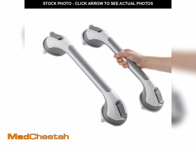 Lot 74-14340232 - TAILI Grab Bars for Bathtubs and Showers 2 Pack Suction Grab Bar, Heavy Duty Shower Handle Removable...