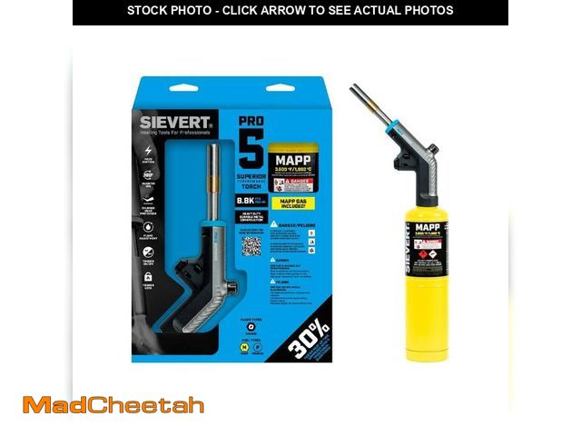 Lot 74-14393604 - 14.1 oz. MAPP Pro 5 Superior Performance Torch Kit - UNUSED