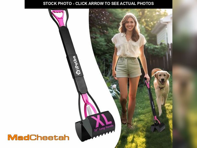 Lot 74-14268573 - iPetba 32 inch Pooper Scooper for Large Dogs Ã¢â¬â Long Handle Dog Poop Scooper for Yard, No Bend...