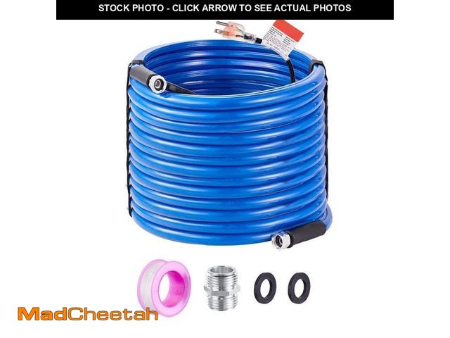 Lot 74-13129714 - SKYSHALO 100 ft. Heated Water Hose for RV, Heated Drinking Water Hose Antifreeze to-45ÃâÃÂ°F, Au...